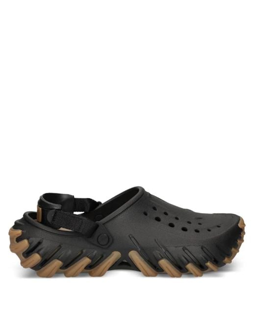 CROCSTM Sandalen Met Geperforeerde Zool En Hak in het Black voor heren