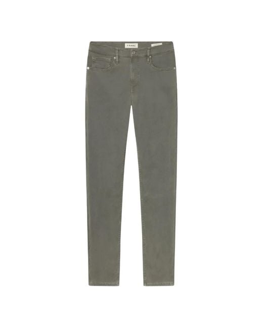 FRAME Gray Jean Droit Modern for men