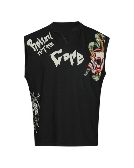 Earthling VIP Black Rotten To The Core T-Shirt for men