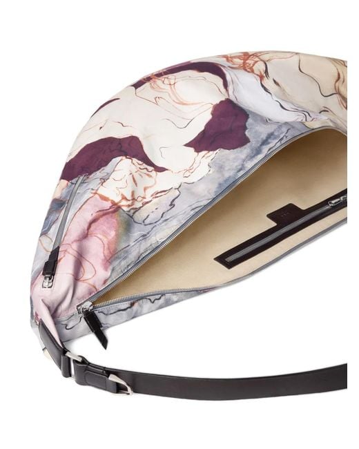 Lemaire Pink Xl Quiver Clip Bag