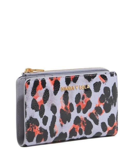 Cartera Leopard Bimba Y Lola de color White