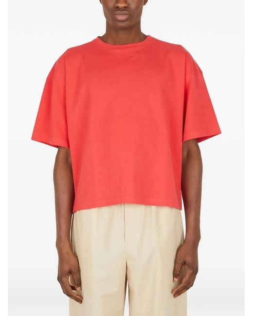 Meta Campania Collective Red Crew-Neck T-Shirt for men