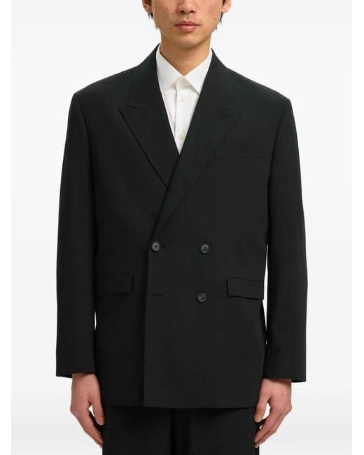 SELECTED Black Double-Breasted Dinner Jacket for men