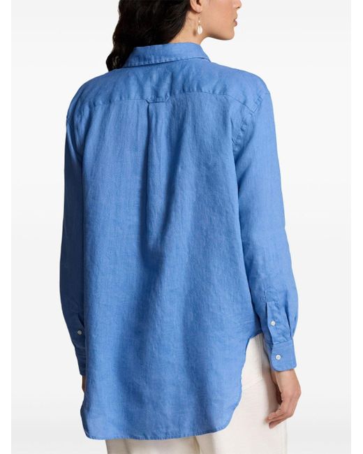 Polo Ralph Lauren Gestreept Shirt in het Blue