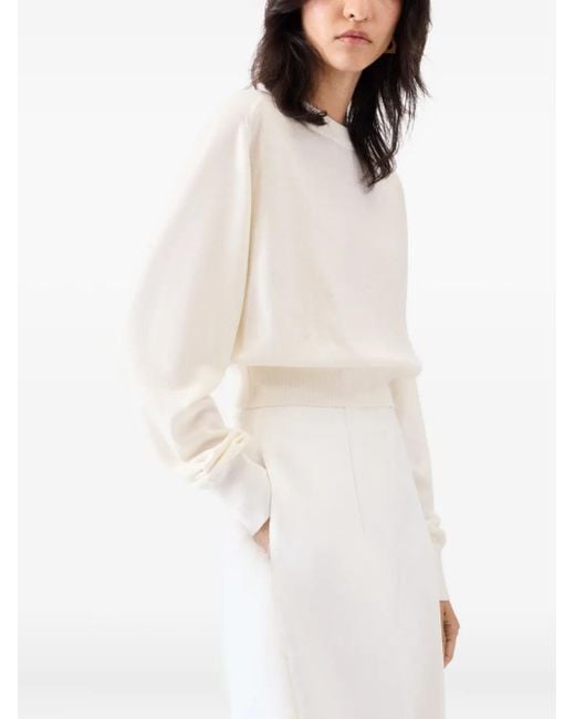 Jacquemus White Sweaters