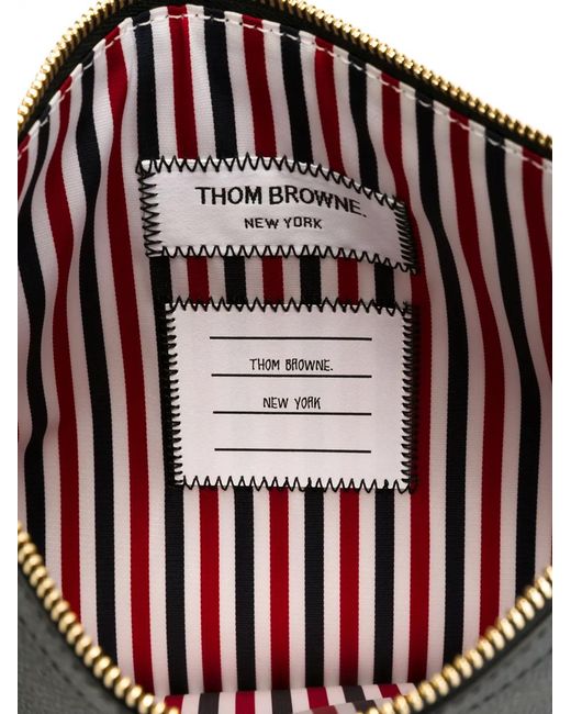 Thom Browne Black Pebble Grain Medium Document Holder
