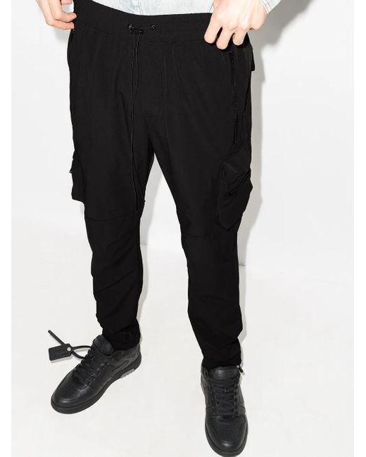 Represent Black Trousers for men