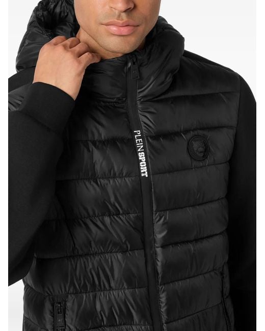 Philipp Plein Black Jacket Bollo Tiger for men