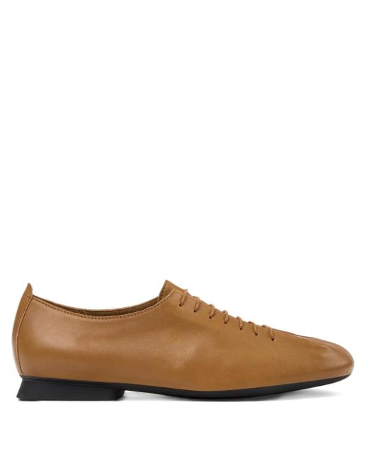 Camper Casi Myra レザーシューズ Brown