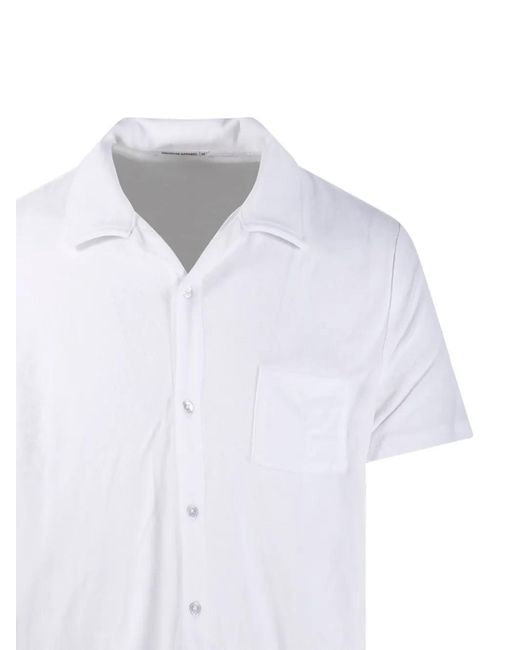 ANONYM APPAREL White Polo Pablo À Manches Courtes for men