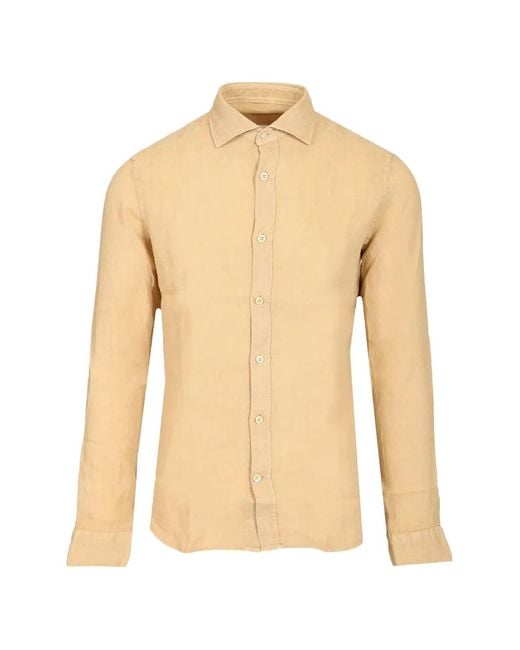 Al Duca D'aosta Natural Chemise À Fermeture Boutonnée for men