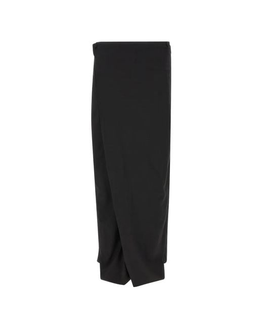 Kiko Kostadinov Black Cursus Double-Cut Trousers for men