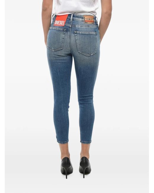 DIESEL Blue 1984 Slandy Jeans
