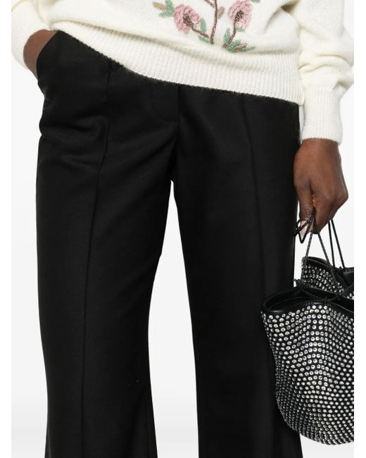 Costarellos Daline Flared Trousers Black