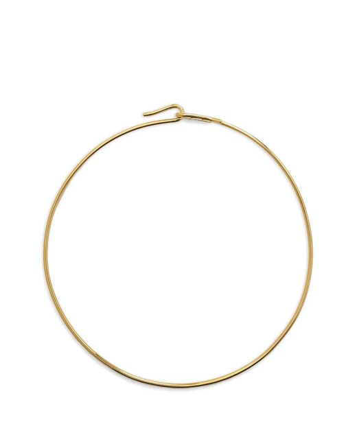 David Webb Metallic Wire-Design Necklace