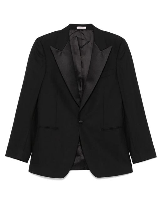Fursac Black Tuxedo Jacket for men