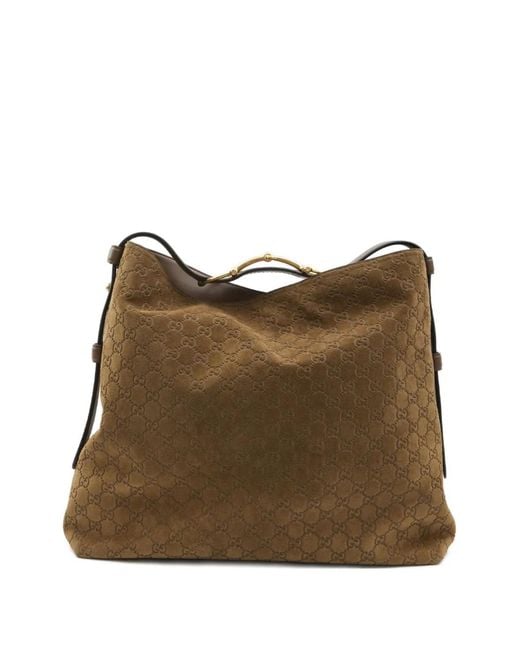 Gucci Brown Beatrix Tote Bag