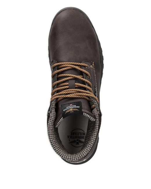 Aeronautica Militare Brown Lace-Up Boots for men