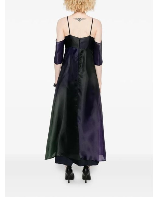 Collection Privée Blue Sleeveless Maxi Dress