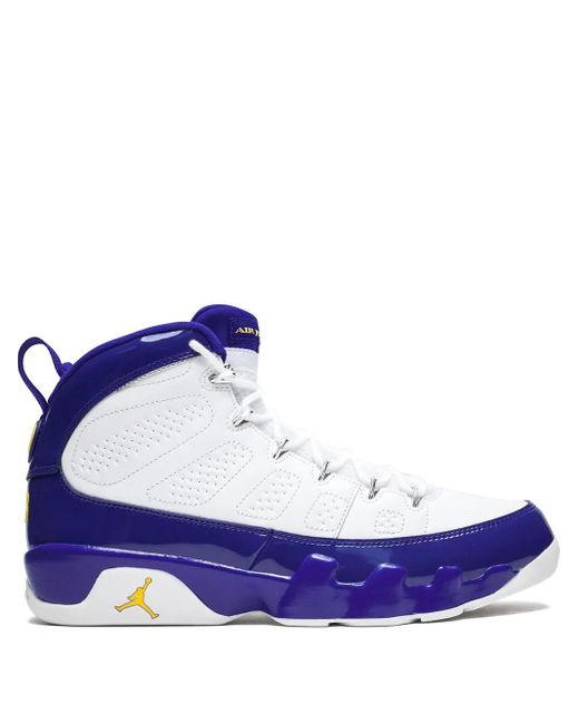 Nike Blue Air 9 Retro "Kobe" Sneakers for men