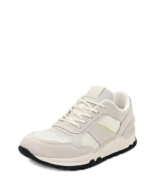 Marc O' Polo White Peter Mesh-Panelled Sneakers for men