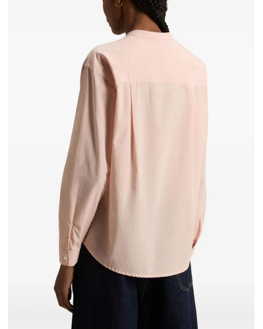Woolrich Henley Blouse in het Pink