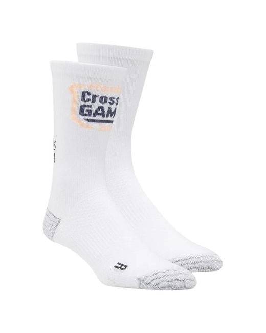 Reebok White X Crossfit Games Crew Socks for men
