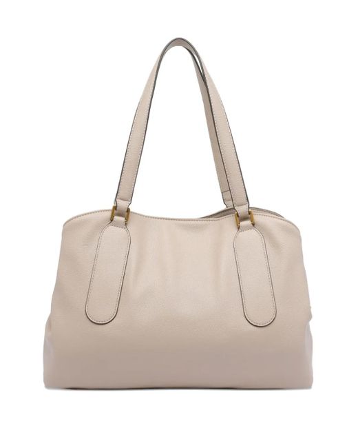 Liu Jo Natural Buckle-Detail Shoulder Bag