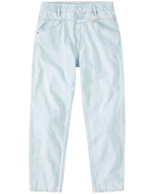 Closed Blue X-lent Mid-rise Tapered Jeans for men