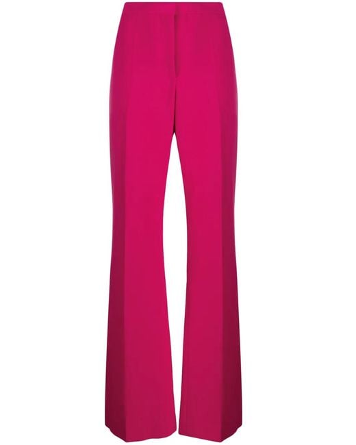 Givenchy Flared Broek in het Pink