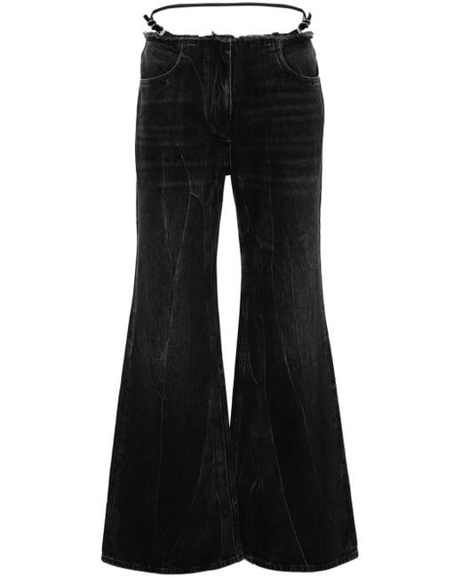 Givenchy Black Flare Jeans