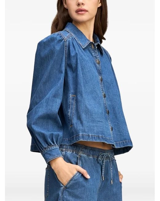 Cinq À Sept Blue Lyla Denim Jacket
