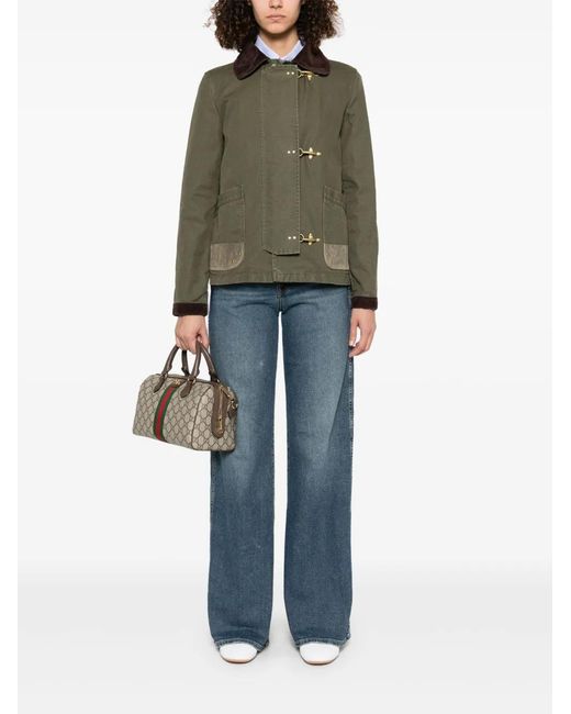 Fay Green Canvas Jacket