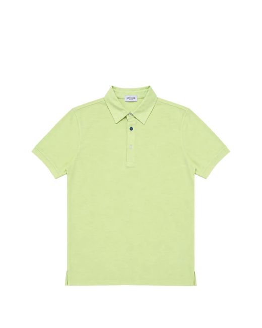 Heritage Green Short-Sleeve Polo Shirt for men