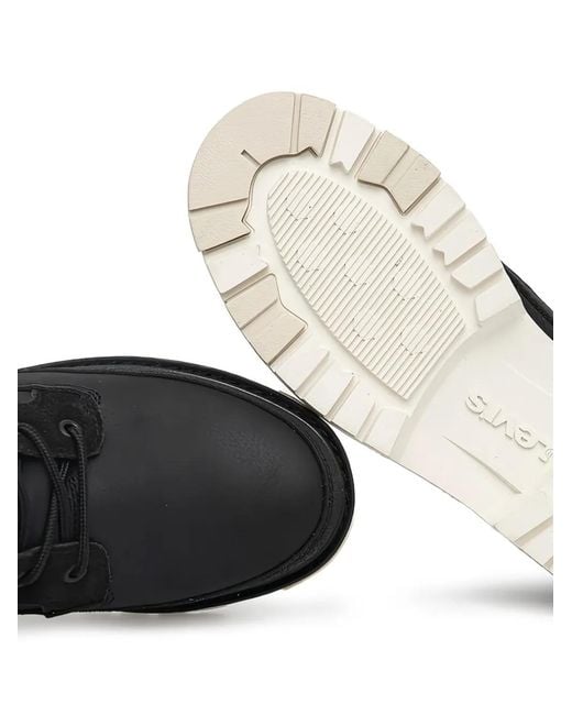 Levi's Black Padded Biker Boots