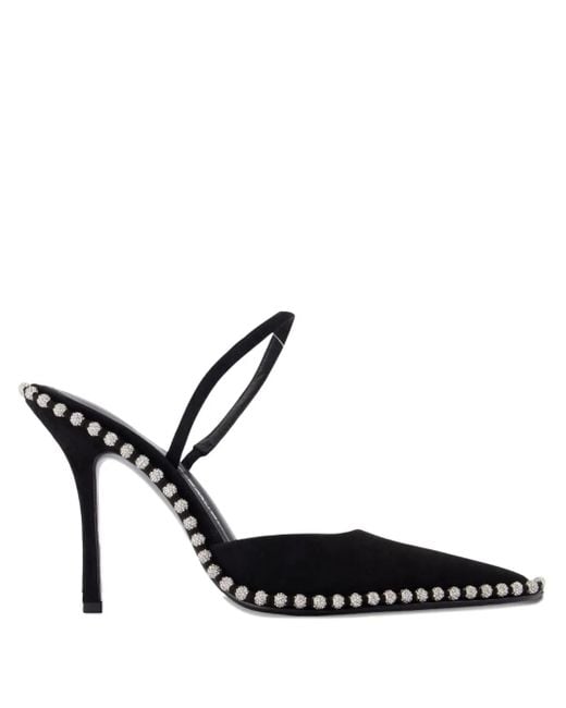 Alexander Wang Black Decorated High-Heeled Pumps