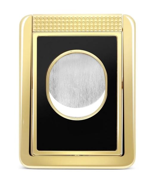 S T Dupont Black Rectangular Cigar Cutter