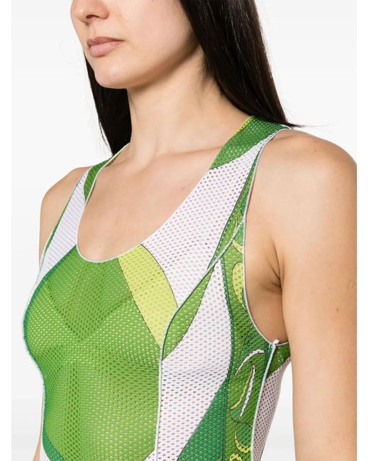 Emilio Pucci Green Maxi Dress