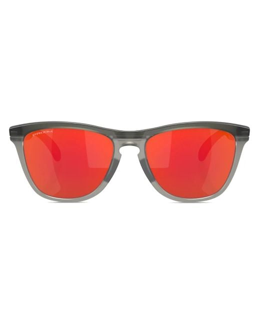 Oakley Red Frogskins Square-Frame Sunglasses