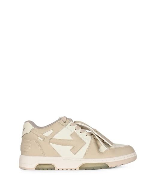 Off-White c/o Virgil Abloh Natural Out Of Office Sneakers for men