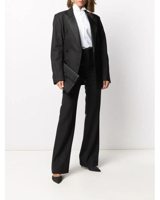 Ralph Lauren White Wingtip-Collar Tuxedo Shirt