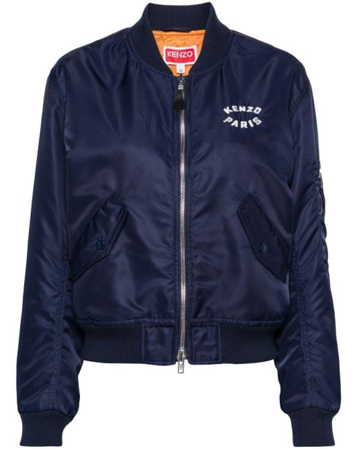 Bomber lucky tiger di KENZO in Blue