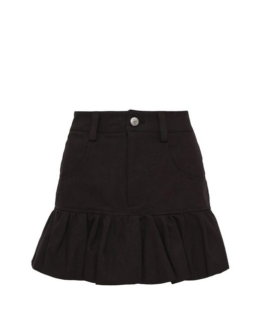 BONBOM Black Bubble Mini Skirt