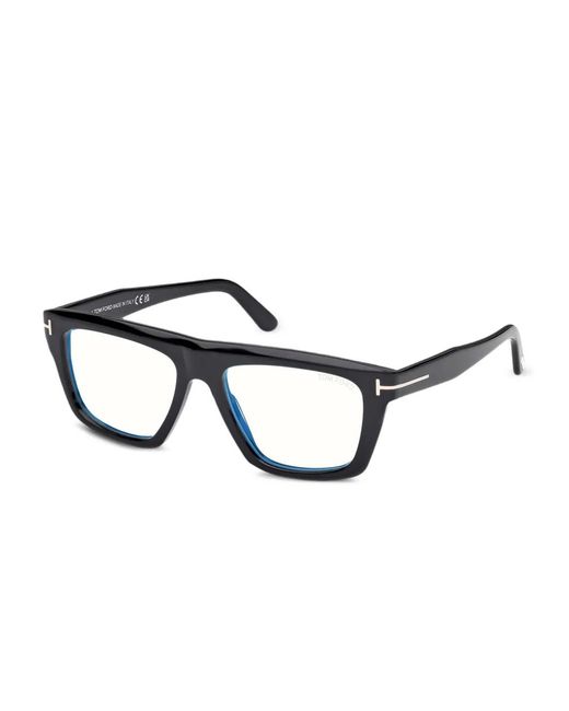 Tom Ford Black Square-Frame Glasses