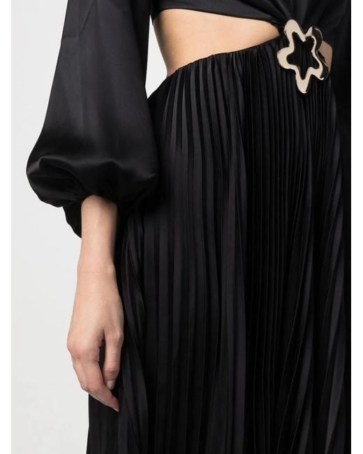 V:PM ATELIER Black Cut-Out Back Dress
