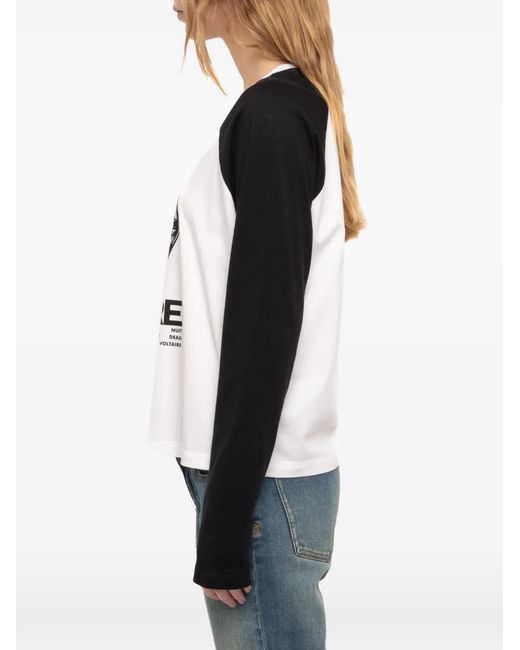 Zadig & Voltaire Black Walkra T-Shirt