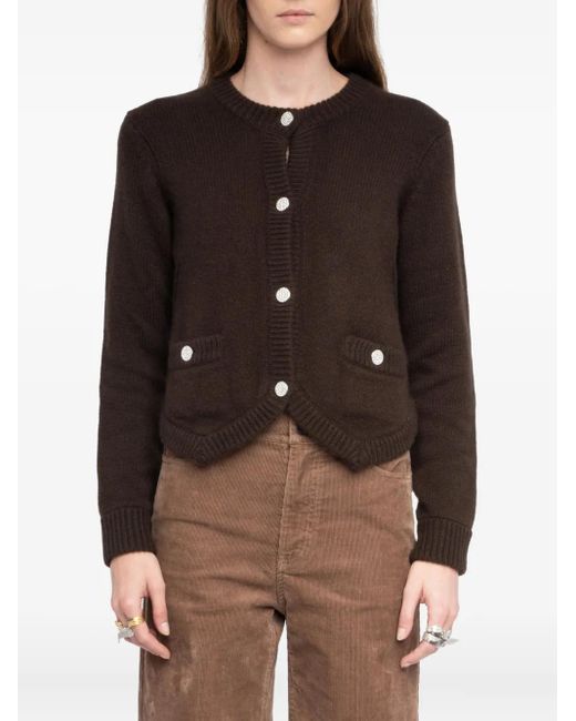 Cardigan Con Decorazione di Zadig & Voltaire in Black