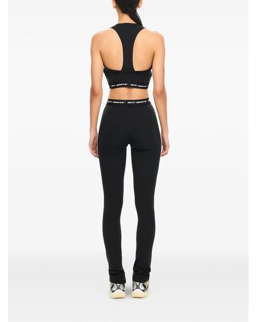 Off-White c/o Virgil Abloh Black Logoband Leggings