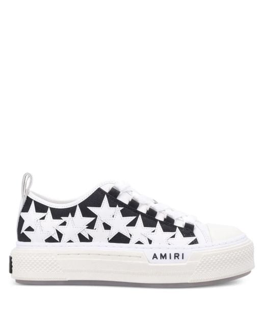 Amiri White Stars Low-Top Sneakers