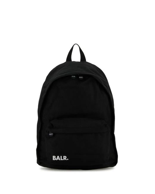 BALR Black Small U-Series Backpack for men